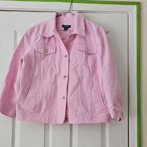Ralph Lauren Pink Jean Jacket